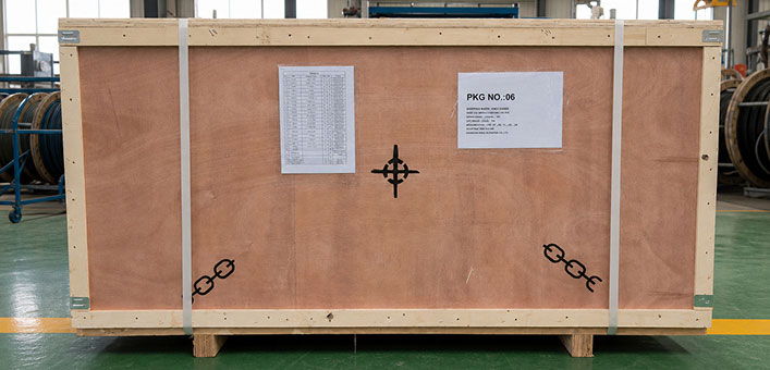 Outside: duplicate list, shipping marks, CG & sling points