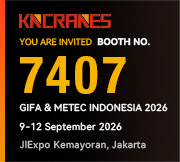 GIFA & METEC Indonesia 2026 Cranes | Booth 7407
