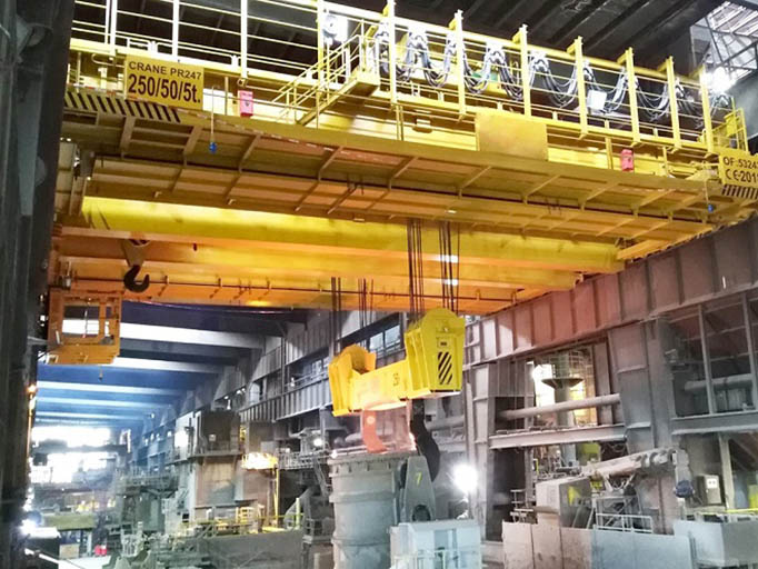 Four Girder Ladle Crane