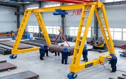 10T Customized Rubber Gantry Crane