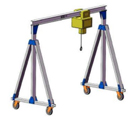 LT aluminum gantry crane