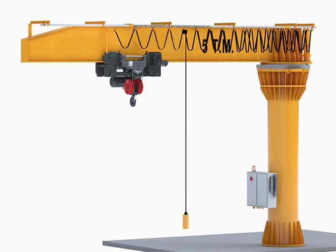 Pillar jib crane