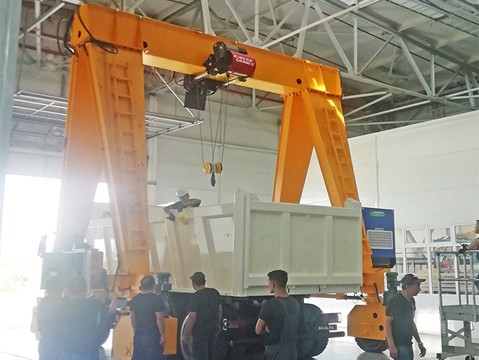 Rubber Tyre Gantry Crane