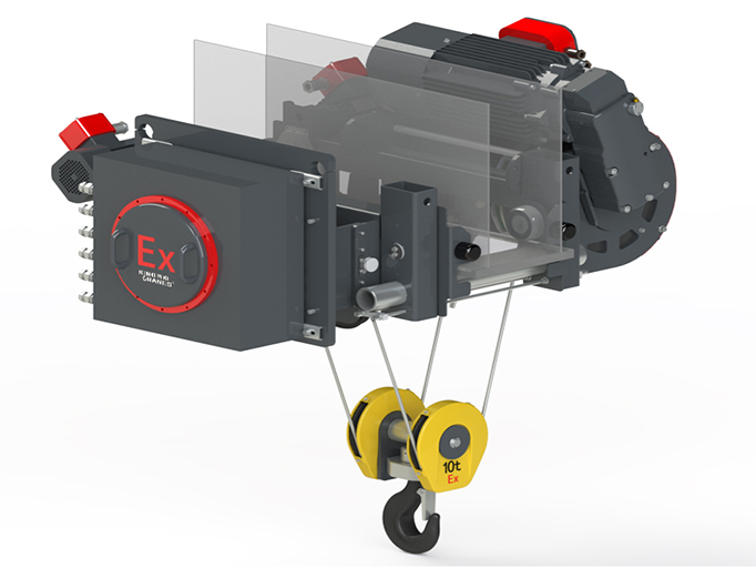 Explosion Proof Wire Rope Hoist