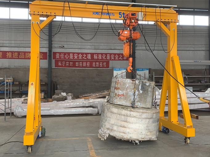 portable gantry crane