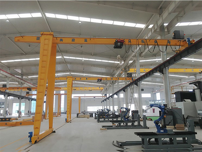 semi-gantry crane