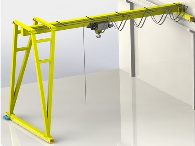 semi-gantry crane