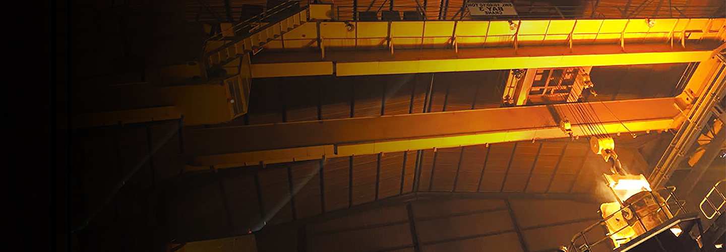 Metallurgy overhead crane