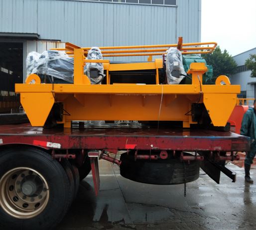 overhead crane with hook shipped to Russia