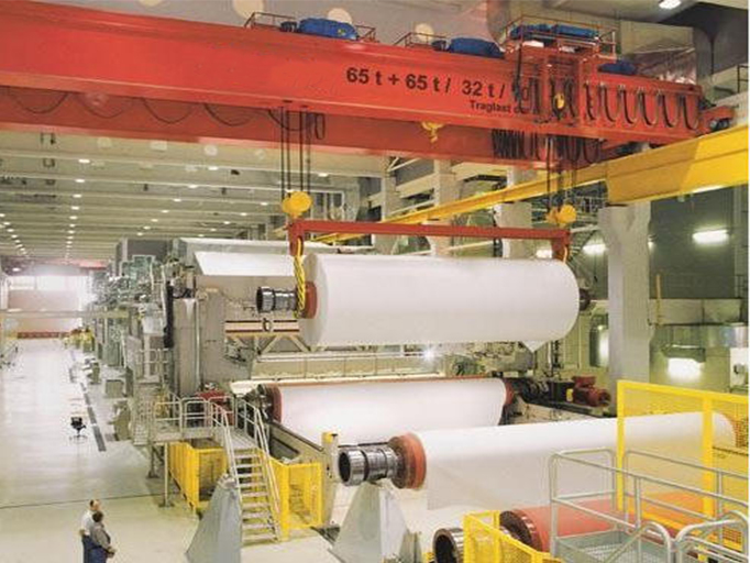 paper making overhead crane