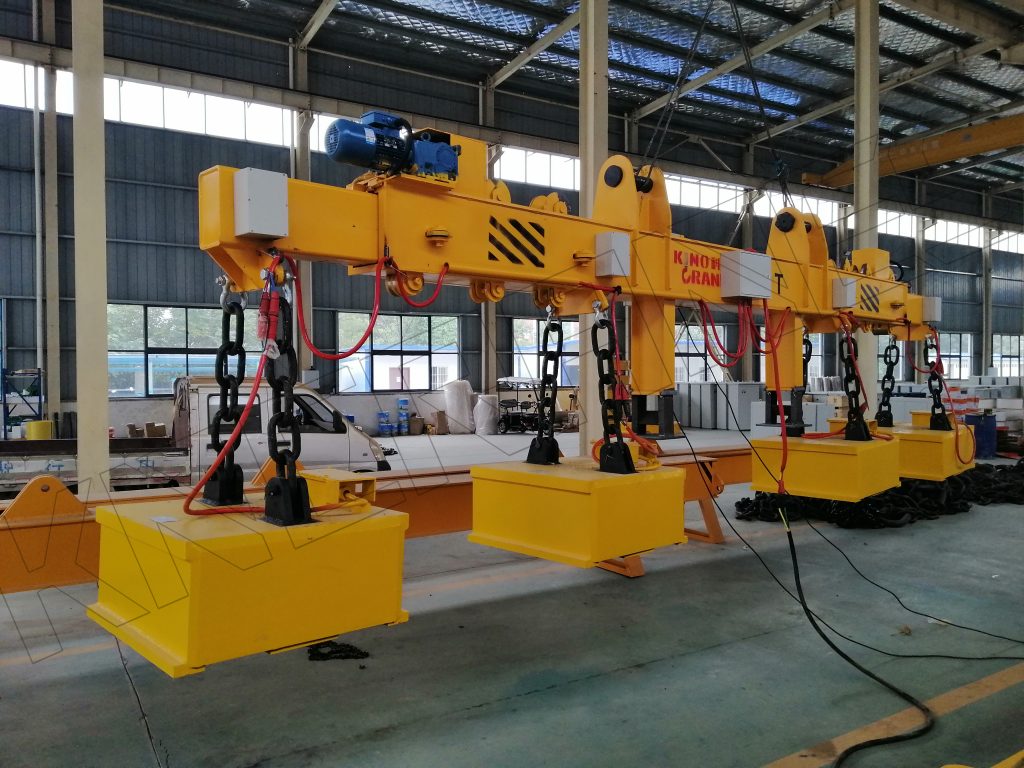 Telescopic Electromagnetic Hanging Beam Sent To Bangladesh