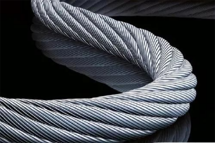crane ropes detail