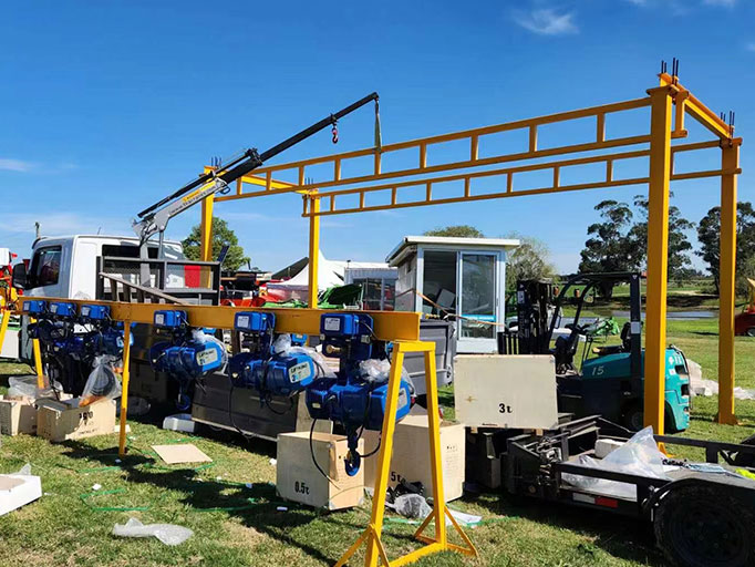 Free Standing Bridge Crane