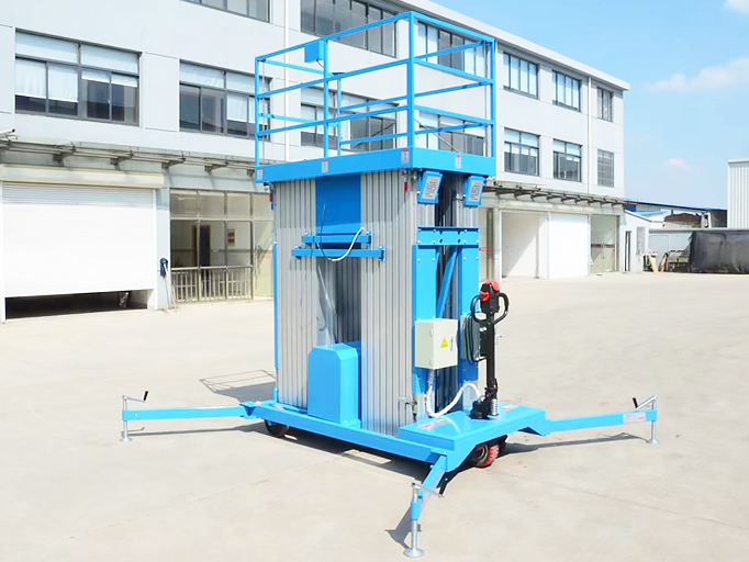 Aluminum alloy lifting platform