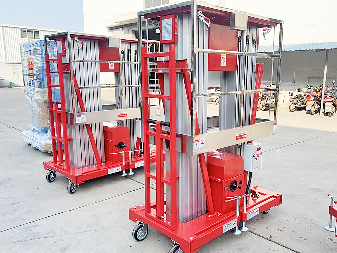 Aluminum alloy lifting platform