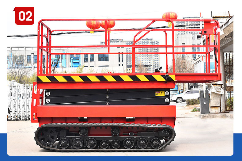 Tracked Crawler Scissor Advantage