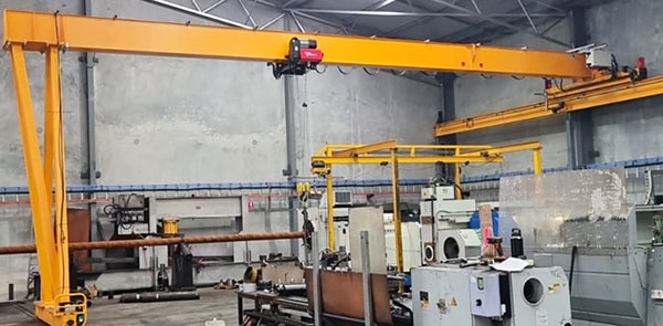 semi gantry crane