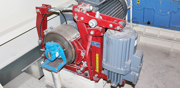 drum brake for crane