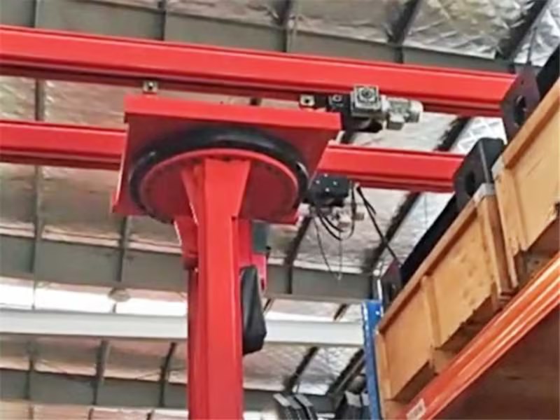 warehouse stacker crane