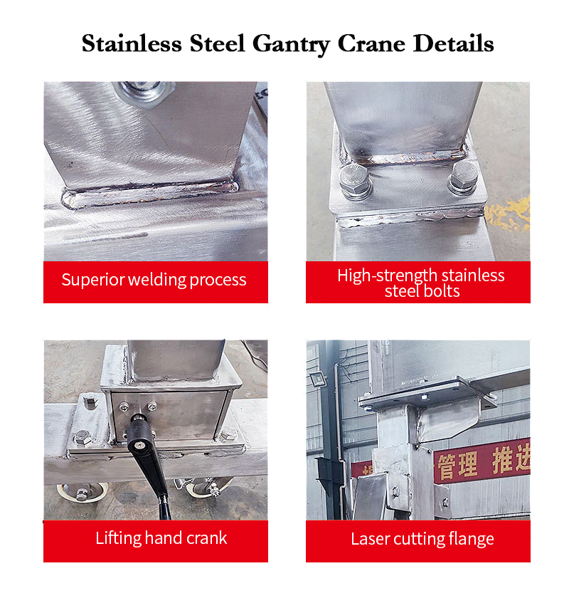 Stainless Steel Gantry Crane Detail