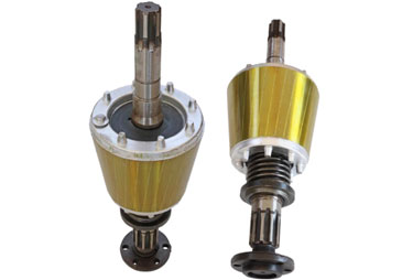 Cone-shaped brake motor rotor