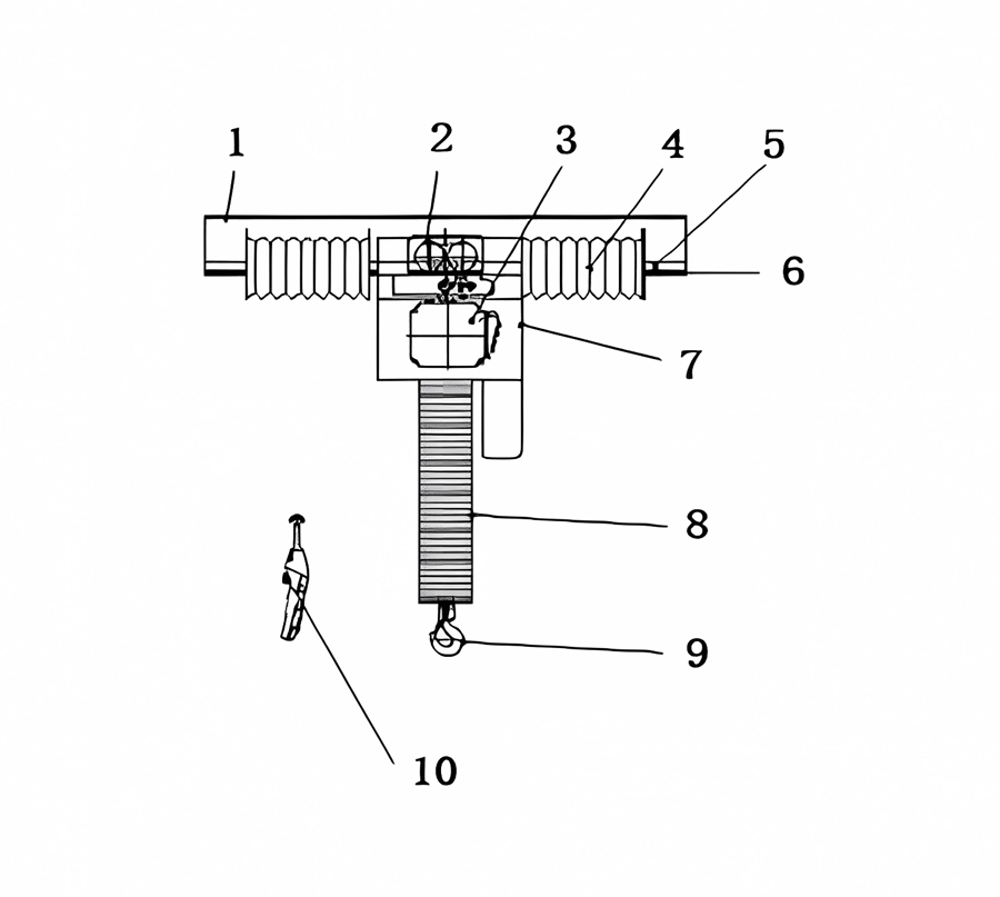 cleanroom crane component