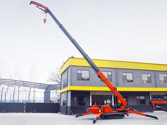 8 ton spider crane