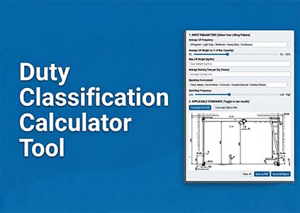 Crane Duty Classification Calculator Tool