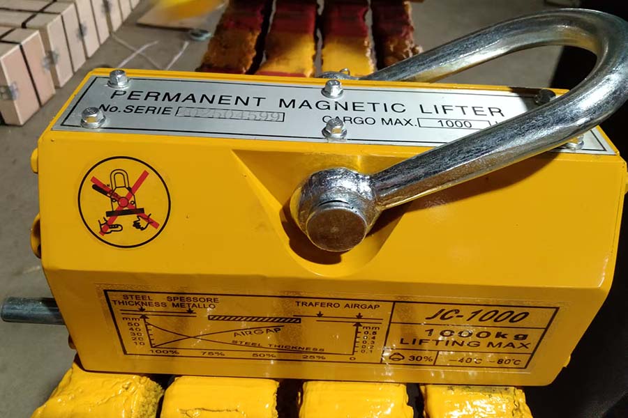 Permanent magnet lifter