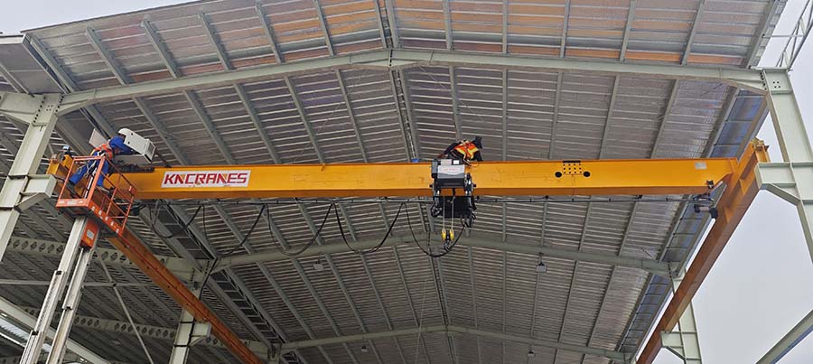 USA 6 Ton Overhead Crane Lifting Test