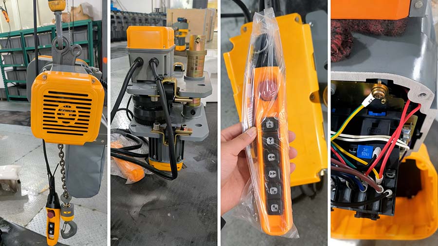 European standard electric chain hoists