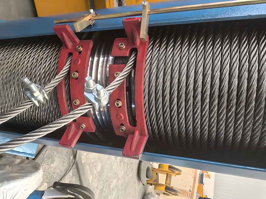 Wire rope applications in hoist