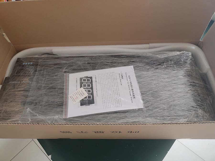 load monitoring system delivery