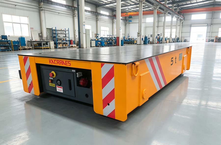 5 ton battery transfer cart for Peru factory material handling
