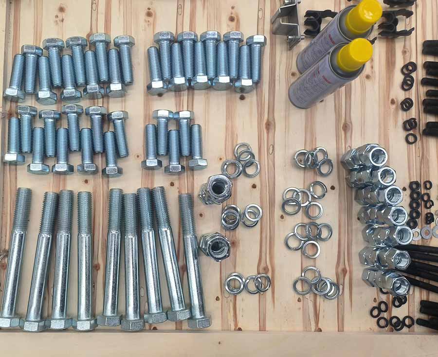 Bolts & Fasteners for 10 Ton Gantry Crane