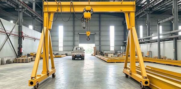 5 Ton Electric Portable Gantry Crane for Trading in Venezuela