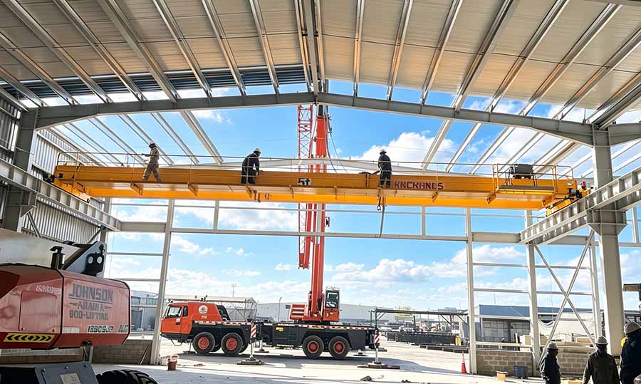 5T+5T Double Trolley Overhead Crane