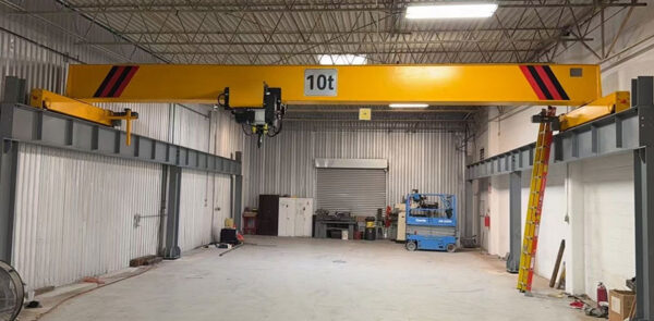 Crane Girder, End Trucks and Runway for an Existing Hoist — 10 Ton Single Girder Crane, Texas