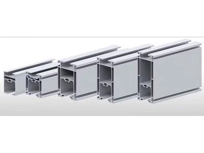 Aluminum crane rail profiles in five sizes
